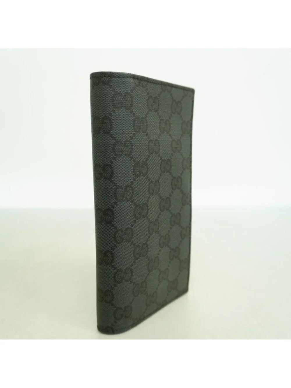 Gucci Wallet GG Supreme Black Silver